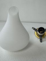  LOT 3 ANCIENNES APPLIQUES EN OPALINE VINTAGE