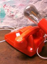 Lampe téléphone vintage - ORANGE -