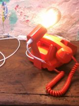 Lampe téléphone vintage - ORANGE -