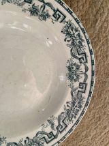 6 assiettes creuses anciennes pour 2 modèles.