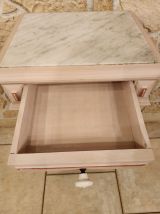  Meuble relooké "Octobre rose" – pièce unique, hommage 