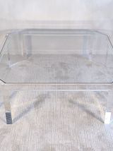 ✨✨ Belle grande table basse carrée ATHÉNA  David Lange