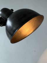 ANCIENNE LAMPE APPLIQUE ACCORDEON « KAISER IDELL » BAUHAUS