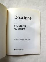 Dodeigne Sculptures et dessins -Musée Rodin 1988. 