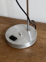 Lampe Eye ball. 1970. Inox brossé.