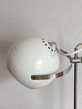 Lampe EYE BALL. 1970. Space age. Blanc.