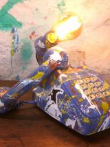 Téléphone a touche - Lampe - Customisé  