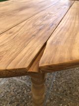 Table de ferme à volets 