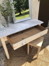 Table de pâtissier plateau marbre 