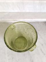 Seau à glaces verre bullé style Biot 