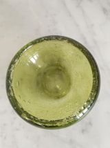 Cendrier en verre bullé style Biot 