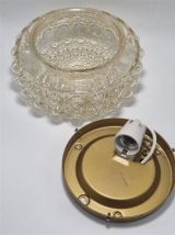 Plafonnier vintage ambré