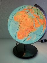 Globe vintage 1976 terrestre allemand (français) JRO Wechsel