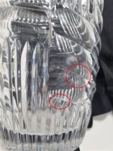  Vase en cristal 