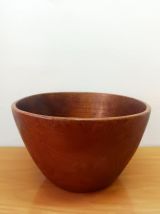 Grande coupe en teck vintage 