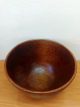 Grande coupe en teck vintage 