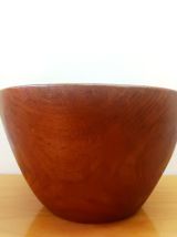 Grande coupe en teck vintage 