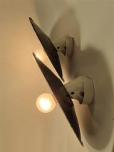 Appliques murales en tôle émaillée