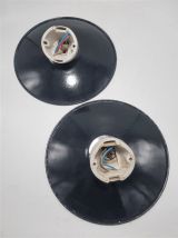 Appliques murales en tôle émaillée