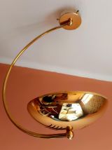 Suspension arc vintage métal doré 1980 