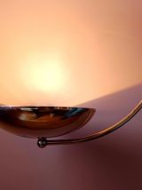 Suspension arc vintage métal doré 1980 