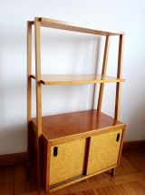 Bibliothèque étagère 1960 scandinave 