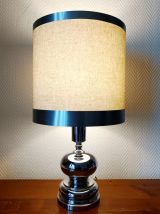 Lampe chrome vintage 1970 