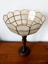 Lampe art déco nacre vintage 