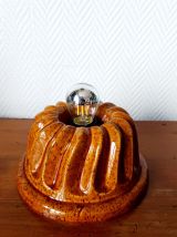 Lampe à poser moule à gâteaux en céramique 