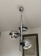 Suspension Eye Ball 3 globes. 1970. Space age.