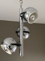 Suspension Eye Ball 3 globes. 1970. Space age.