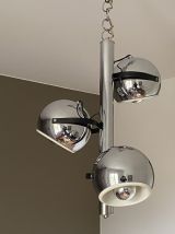 Suspension Eye Ball 3 globes. 1970. Space age.