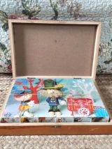 Jeu de cubes Le manège enchanté (Pollux) Années 60
