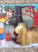 Jeu de cubes Le manège enchanté (Pollux) Années 60