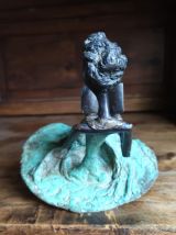 Sculpture en bronze du Burkina Faso (Art africain)