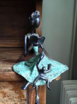 Sculpture en bronze du Burkina Faso (Art africain)