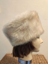 Toque en fausse fourrure "Pelfran" (Années 70)