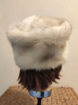 Toque en fausse fourrure "Pelfran" (Années 70)