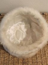 Toque en fausse fourrure "Pelfran" (Années 70)