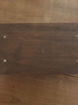 Bonbonnière vintage bois/verre