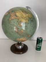 Globe vintage 1961 terrestre Dietrich Reimer Berlin mappemon