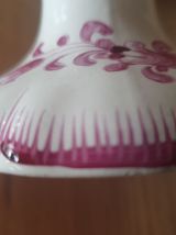 Coupe sur pied peinte main