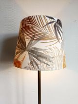 Lampadaire métal doré style Louis XV 