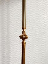 Lampadaire métal doré style Louis XV 