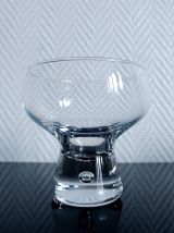 6 verres rondo Kosta Boda, Suède 1970 