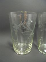 6 anciens verres