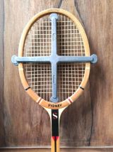 Ancienne raquette de tennis en bois Sydney (Robert Haillet) 