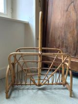 Porte revue en bambou Années 60