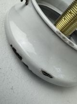 ANCIENNE APPLIQUE OU PLAFONNIER EN OPALINE VINTAGE