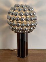 Lampe cinétique. 1970. Plexiglas fumé. Space age.